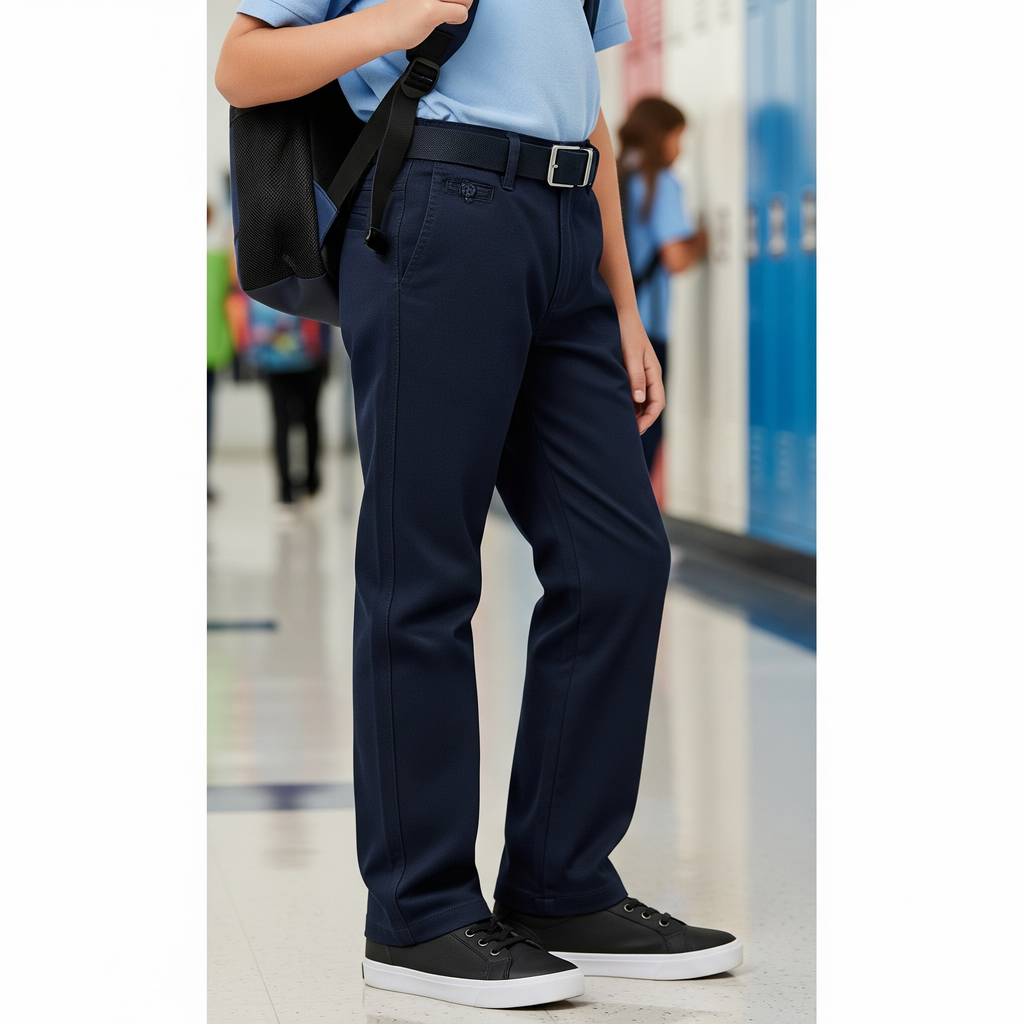 PANTALON COLEGIAL EN LINOFLEX  PARA HOMBRE