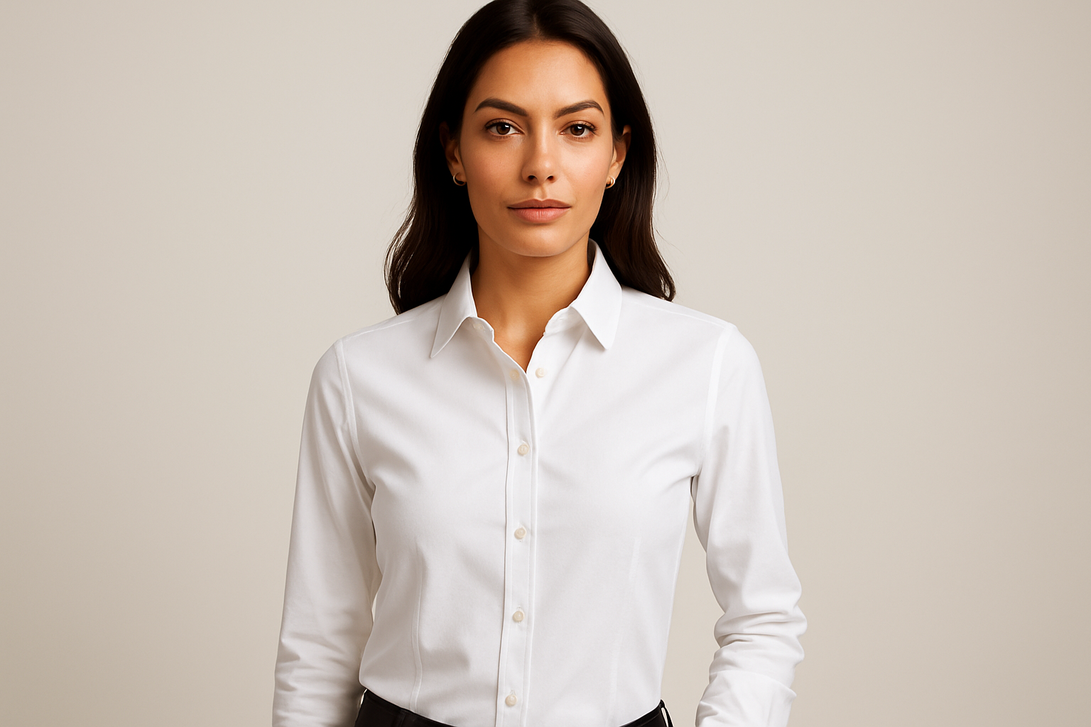 CAMISA OXFORD DAMA EN MUJER LATINA